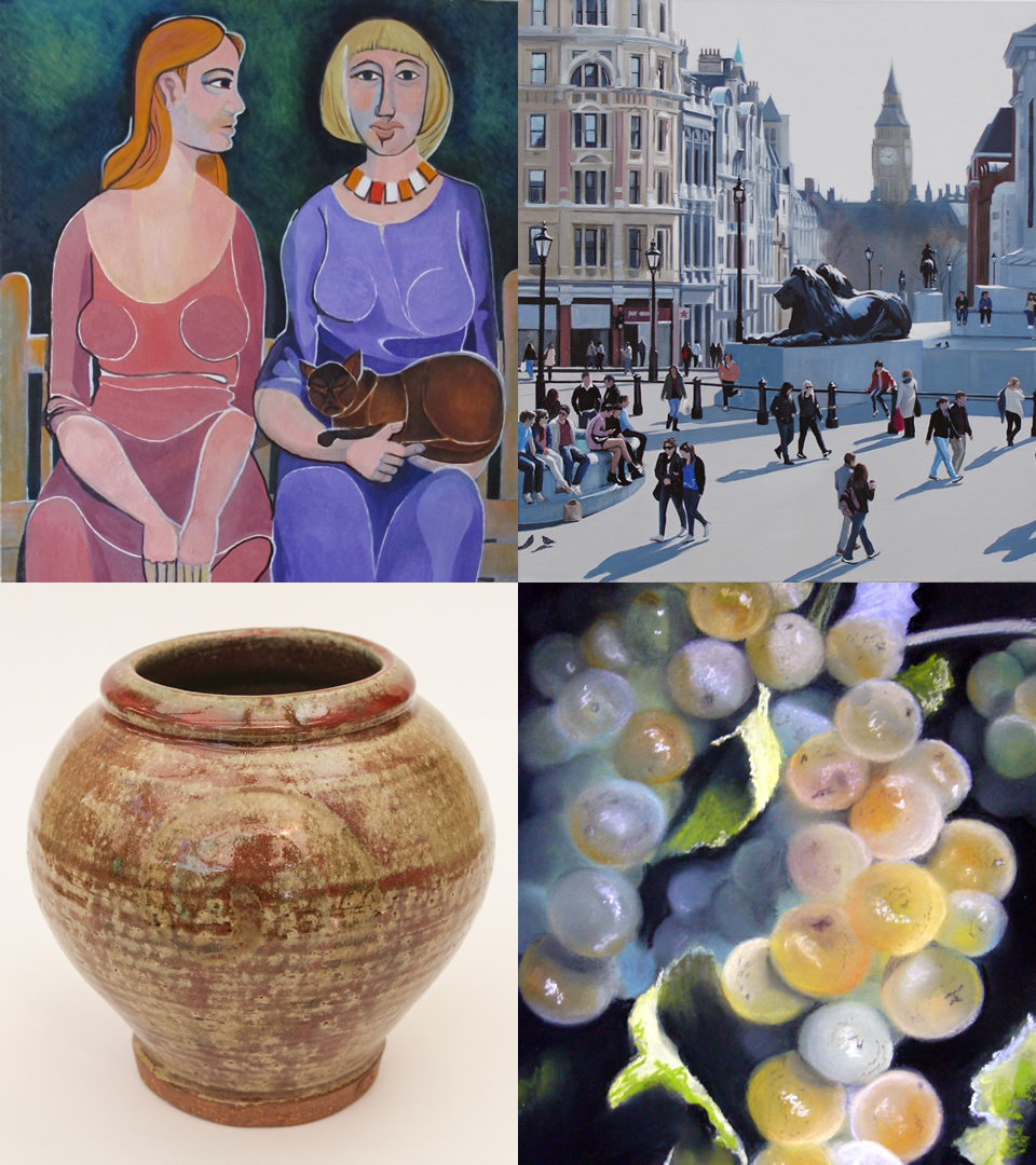 Artists in Exhibition are members of the North Surrey Artists Group,artists from Guildford, Farnham & Woking Art Societies