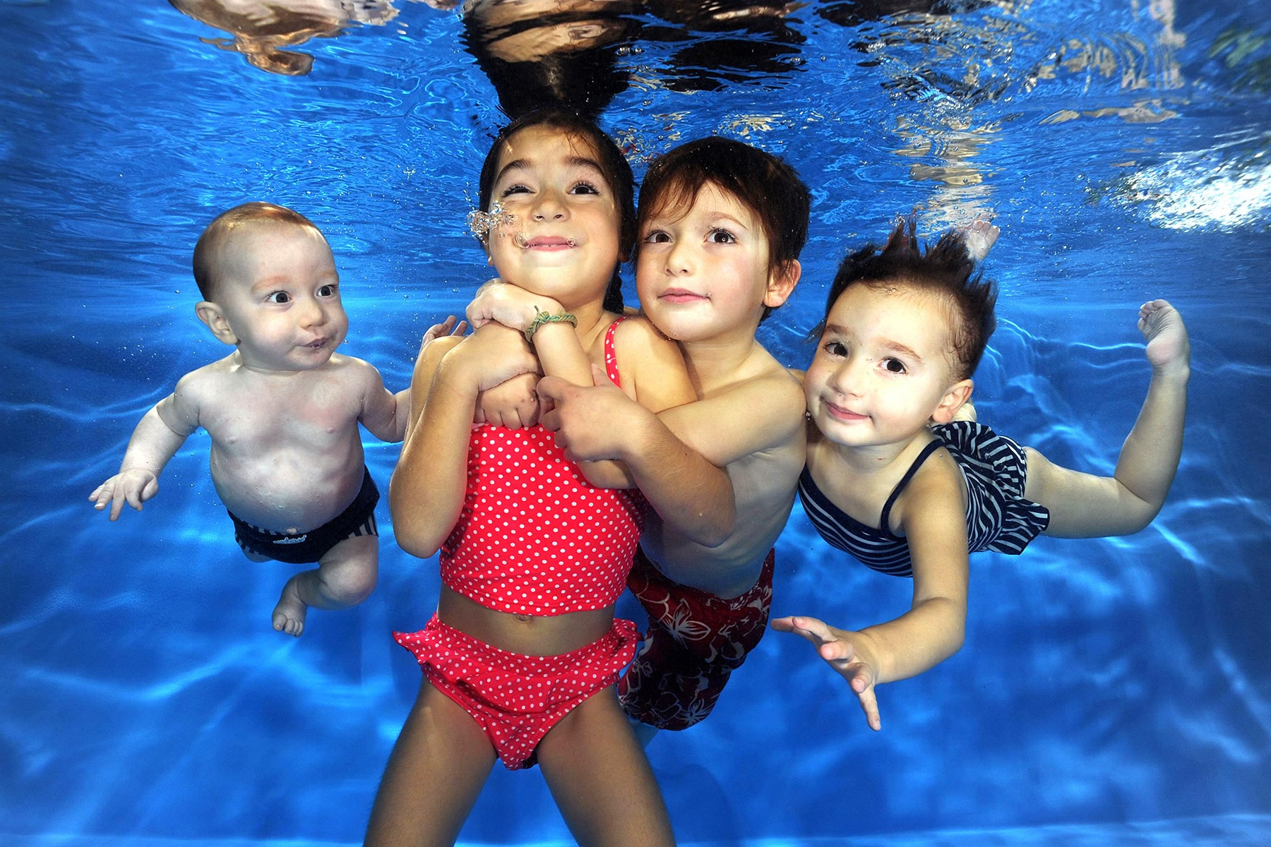 Water Baby Kids Swimming Photography Underwater
